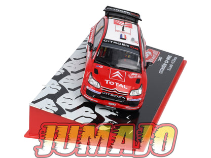 RMC101 Voiture 1/43 IXO Altaya Rallye Monte-carlo CITROËN C4 WRC #1 S.Loeb 2007