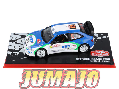 RMC102 Voiture 1/43 IXO Altaya Rallye Monte-carlo CITROËN Xsara WRC #62 M.Stohl 2005