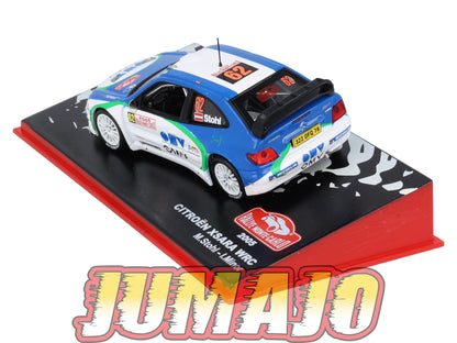 RMC102 Voiture 1/43 IXO Altaya Rallye Monte-carlo CITROËN Xsara WRC #62 M.Stohl 2005