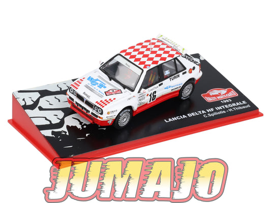 RMC104 Voiture 1/43 IXO Altaya Rallye Monte-Carlo LANCIA Delta HF Integrale 1993 #16 C.Spiliotis