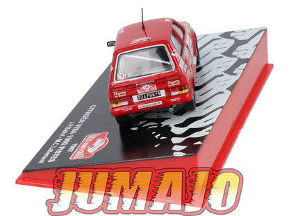 RMC105 Voiture 1/43 IXO Altaya Rallye monte-carlo CITROEN Visa 1000 pistes Ballet 1987 #164