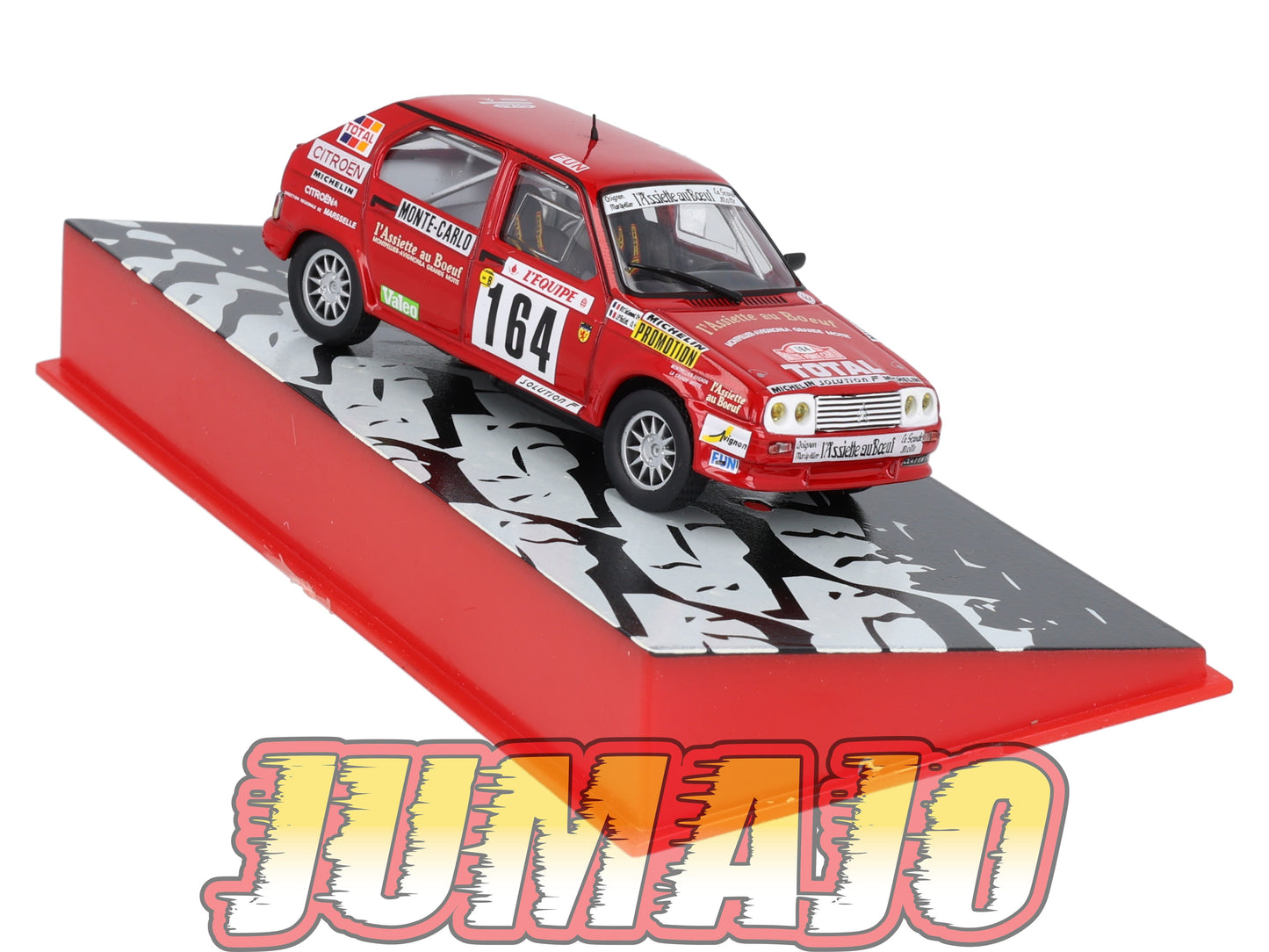 RMC105 Voiture 1/43 IXO Altaya Rallye monte-carlo CITROEN Visa 1000 pistes Ballet 1987 #164