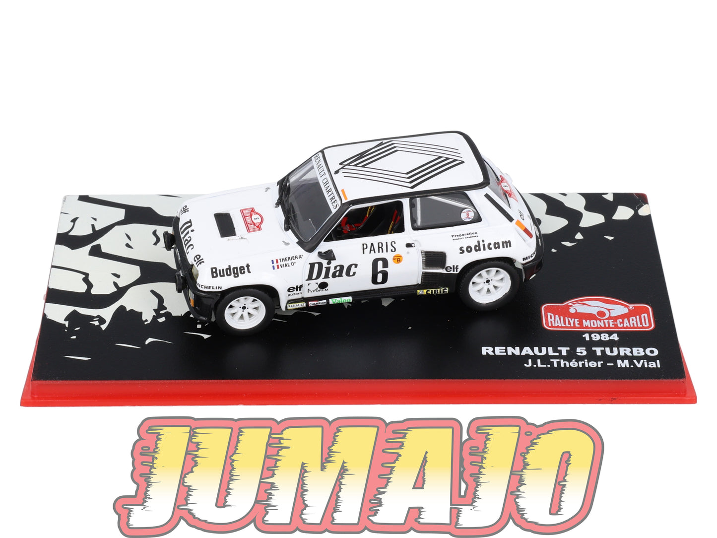 RMC109 Voiture 1/43 IXO Altaya Rallye RENAULT 5 Turbo JL.Thérier 1984 #6