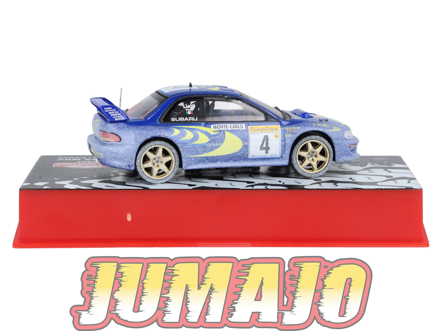 RMC10 Voiture 1/43 IXO Altaya Rallye monte-carlo SUBARU Impreza P.Liatti 1997 #4