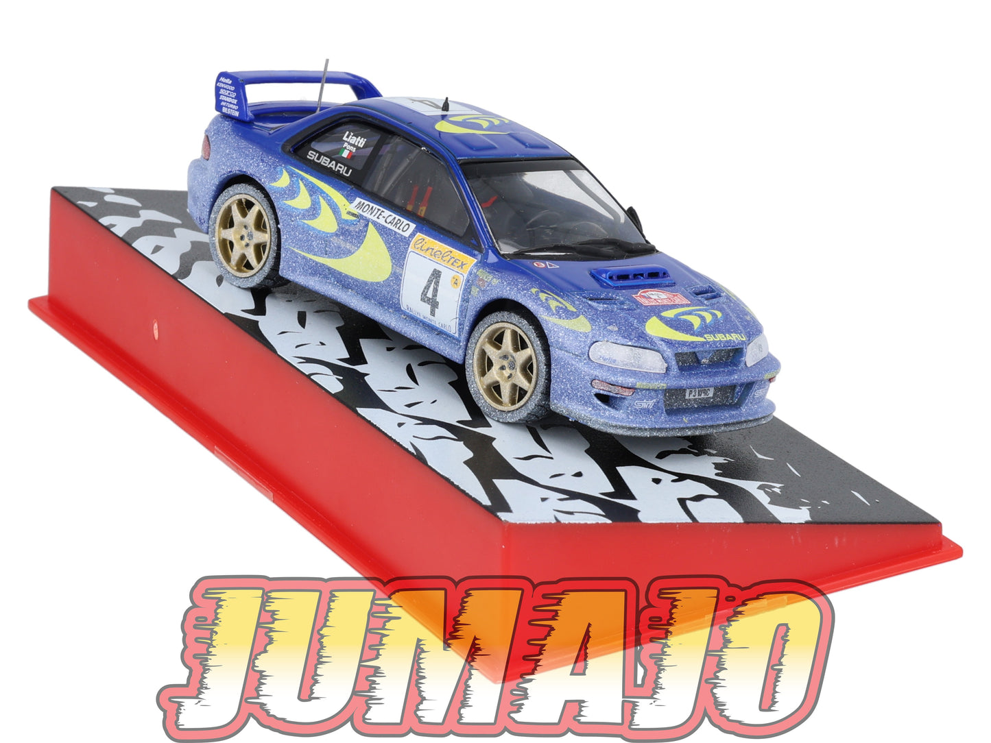 RMC10 Voiture 1/43 IXO Altaya Rallye monte-carlo SUBARU Impreza P.Liatti 1997 #4