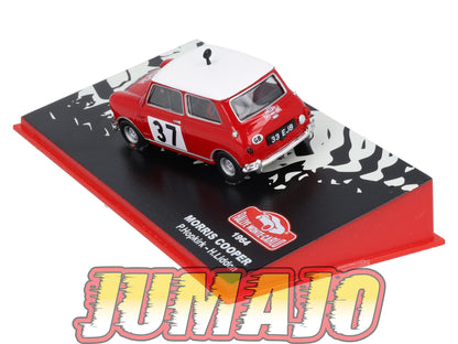 RMC110 Voiture 1/43 IXO Altaya Rallye monte-carlo MORRIS Cooper P.Hopkirk 1964 #37