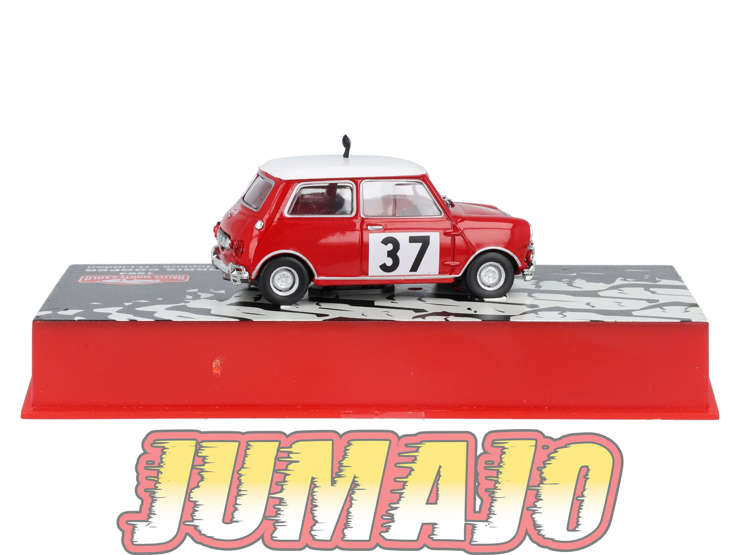 RMC110 Voiture 1/43 IXO Altaya Rallye monte-carlo MORRIS Cooper P.Hopkirk 1964 #37