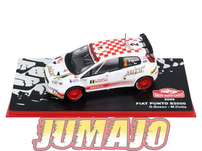 RMC115 Voiture 1/43 IXO Altaya Rallye FIAT Punto S2000 G.Basso 2009 #2