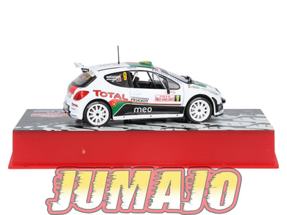 RMC116 Voiture 1/43 IXO Altaya Rallye monte-carlo PEUGEOT 207 S2000 Maghalhaes 2010 #9