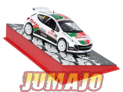 RMC116 Voiture 1/43 IXO Altaya Rallye monte-carlo PEUGEOT 207 S2000 Maghalhaes 2010 #9