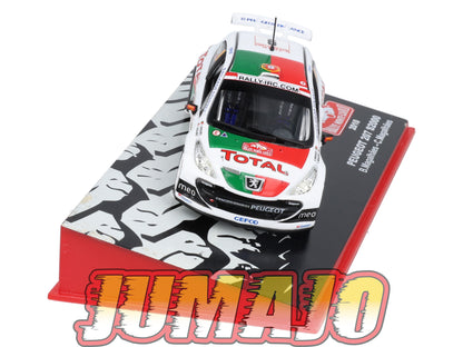 RMC116 Voiture 1/43 IXO Altaya Rallye monte-carlo PEUGEOT 207 S2000 Maghalhaes 2010 #9