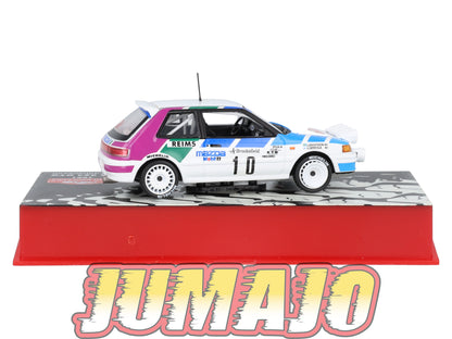 RMC120 Voiture 1/43 IXO Altaya Rallye MAZDA 323 GTX H.Mikkola 1991 #10