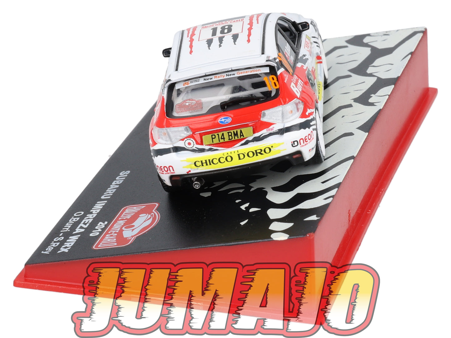 RMC121 Voiture 1/43 IXO Altaya Rallye monte-carlo SUBARU Impreza O.Burri 2010 #18