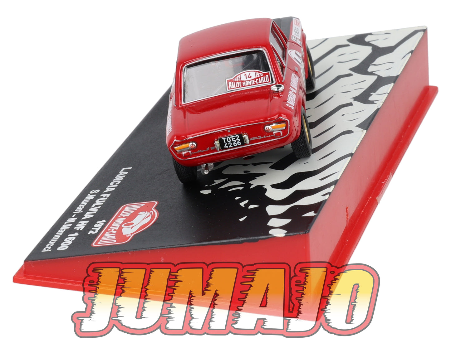 RMC123 Voiture 1/43 IXO Altaya Rallye monte-carlo LANCIA Fulvia HF 1600 S.Munari 1972 #14