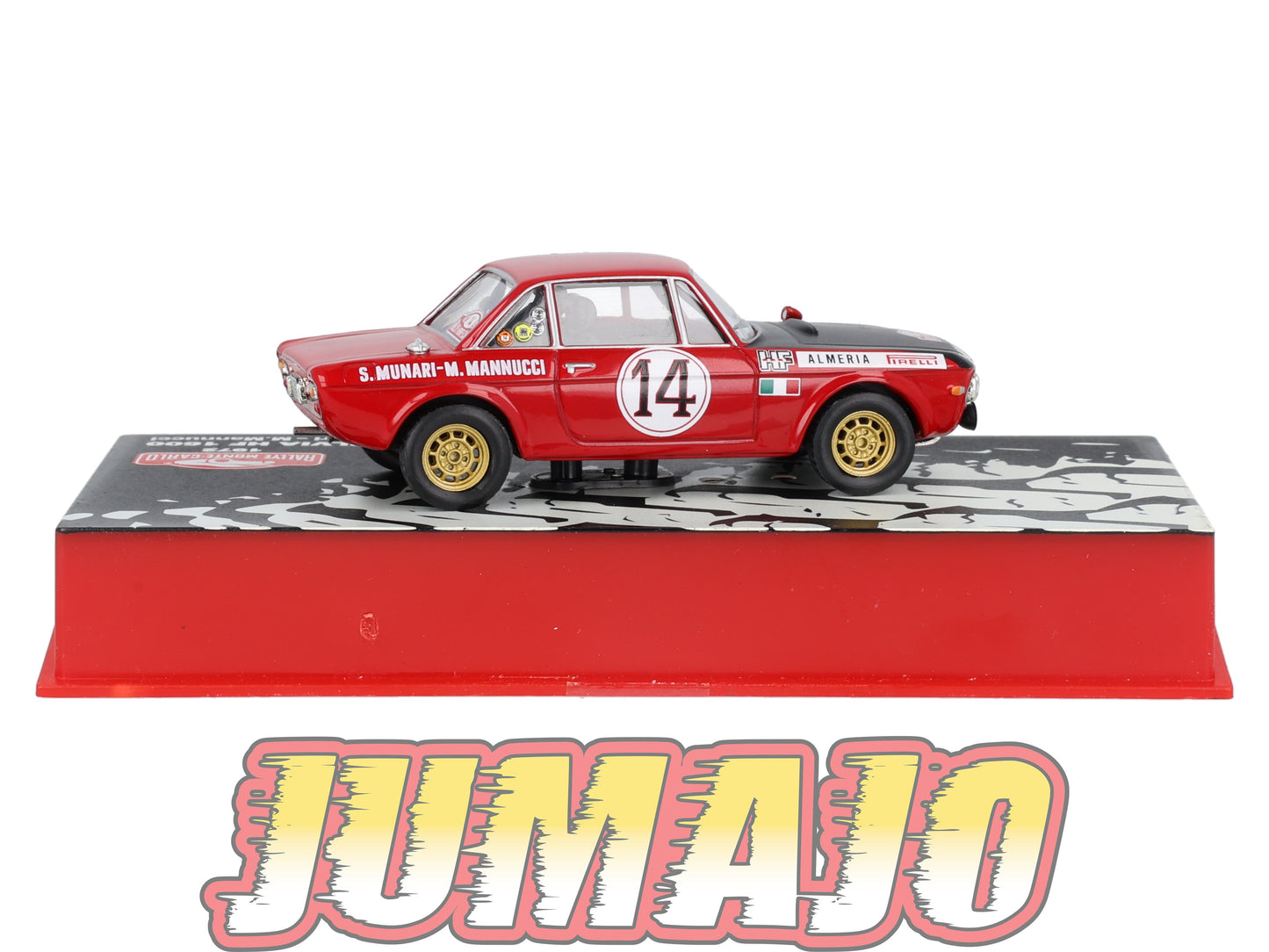 RMC123 Voiture 1/43 IXO Altaya Rallye monte-carlo LANCIA Fulvia HF 1600 S.Munari 1972 #14