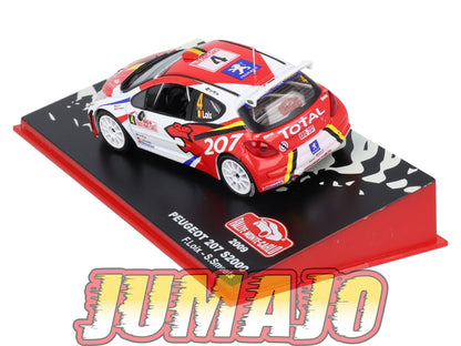 RMC127 Voiture 1/43 IXO Altaya Rallye monte-carlo PEUGEOT 207 S2000 F.Loix 2009 #4