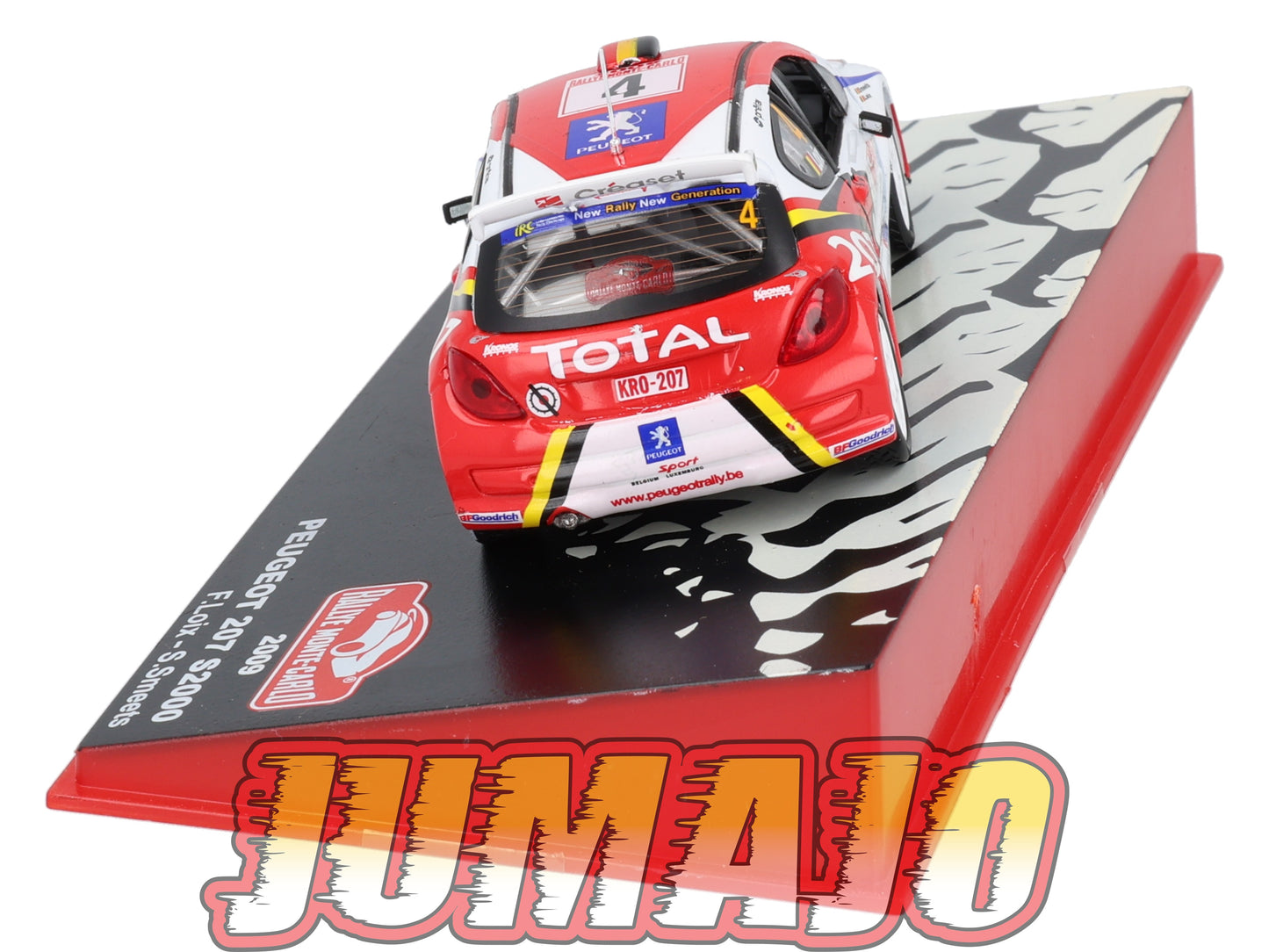 RMC127 Voiture 1/43 IXO Altaya Rallye monte-carlo PEUGEOT 207 S2000 F.Loix 2009 #4