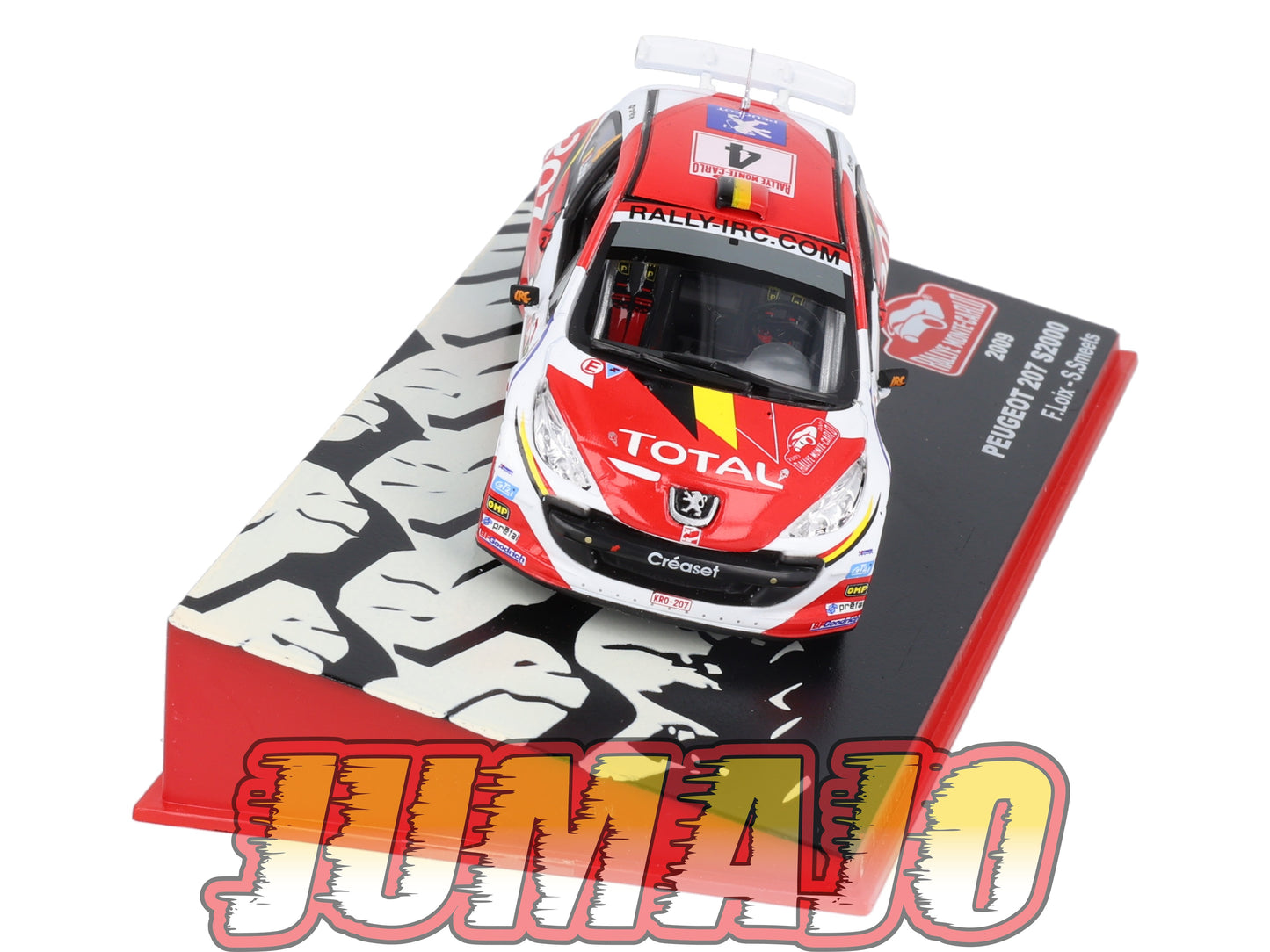 RMC127 Voiture 1/43 IXO Altaya Rallye monte-carlo PEUGEOT 207 S2000 F.Loix 2009 #4