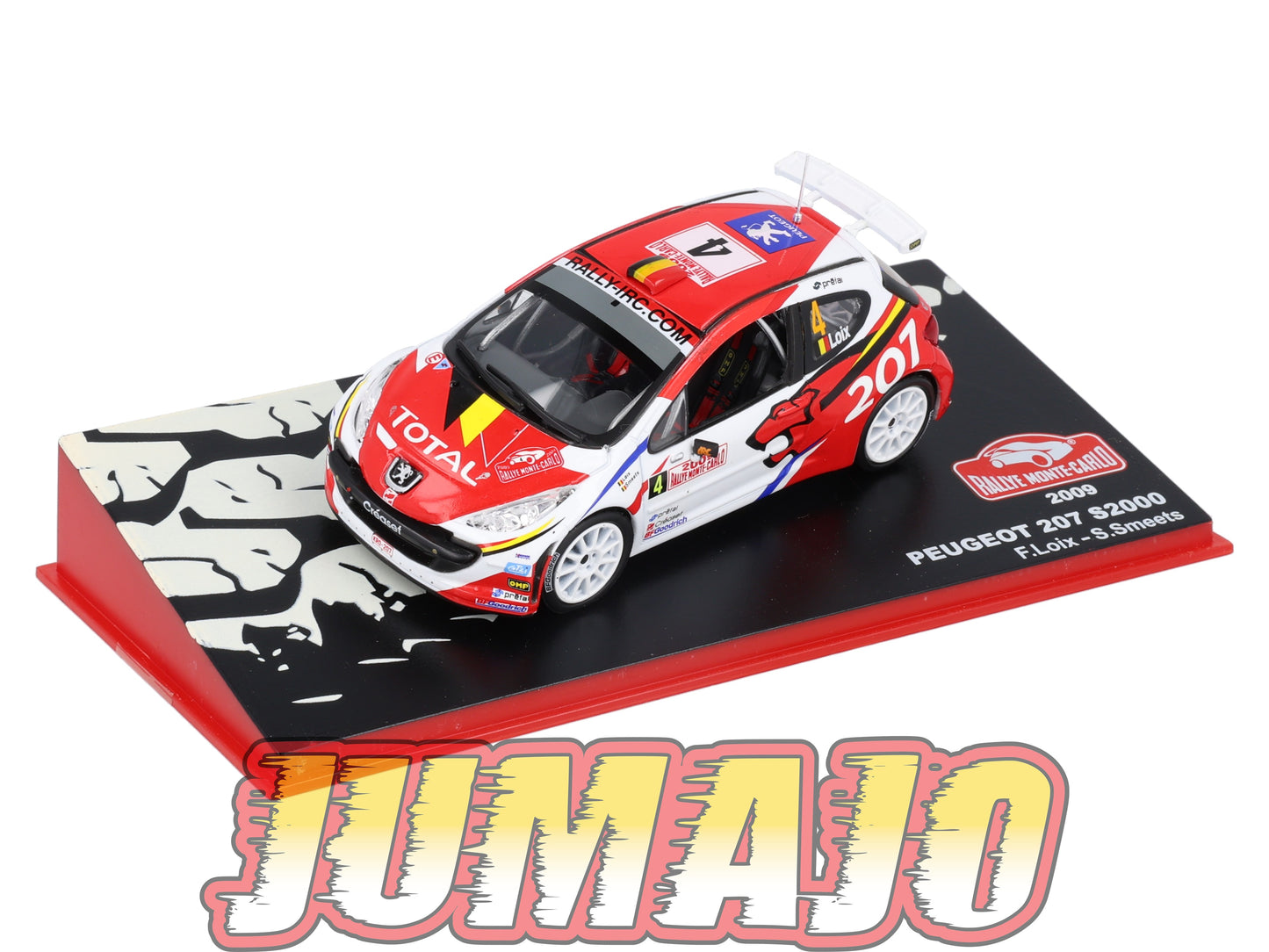 RMC127 Voiture 1/43 IXO Altaya Rallye monte-carlo PEUGEOT 207 S2000 F.Loix 2009 #4