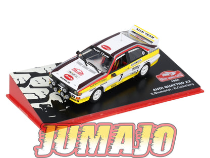 RMC128 Voiture 1/43 IXO Altaya Rallye AUDI Quattro A2 S.Blomqvist 1984 #7