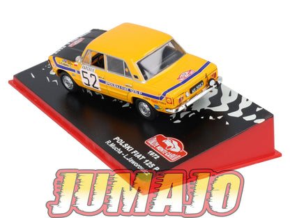 RMC130 Voiture 1/43 IXO Altaya Rallye FIAT Polski 125P R.Mucha 1972 #52