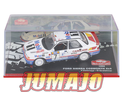 RMC14 Voiture 1/43 IXO Altaya Rallye FORD Sierra Cosworth 4x4 F.Delecour 1992 #7