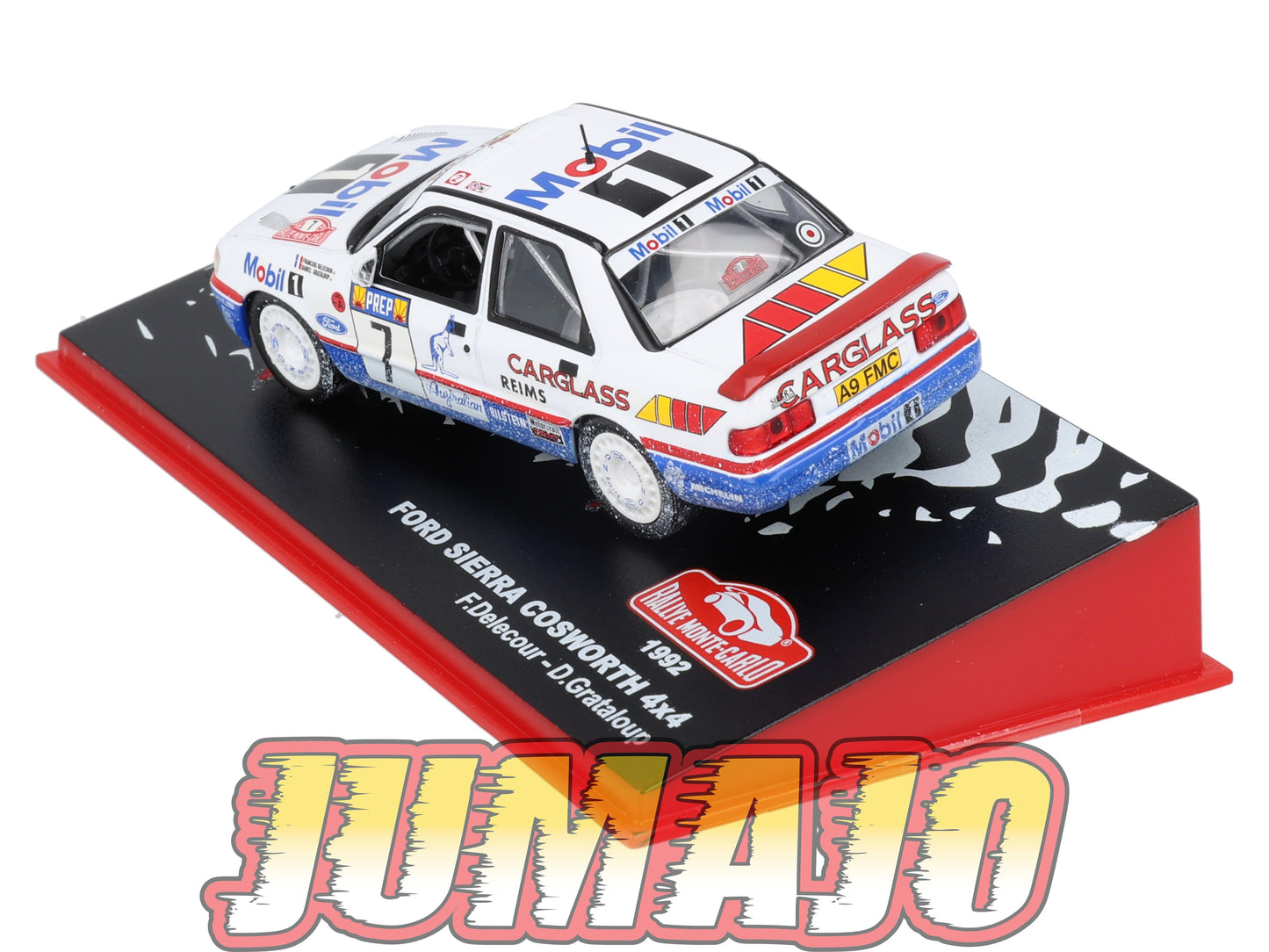 RMC14 Voiture 1/43 IXO Altaya Rallye FORD Sierra Cosworth 4x4 F.Delecour 1992 #7