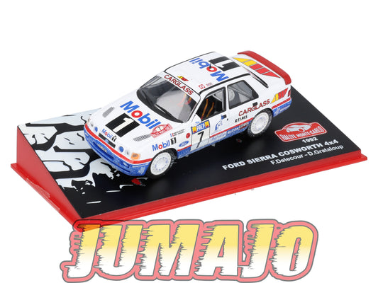 RMC14 Voiture 1/43 IXO Altaya Rallye FORD Sierra Cosworth 4x4 F.Delecour 1992 #7