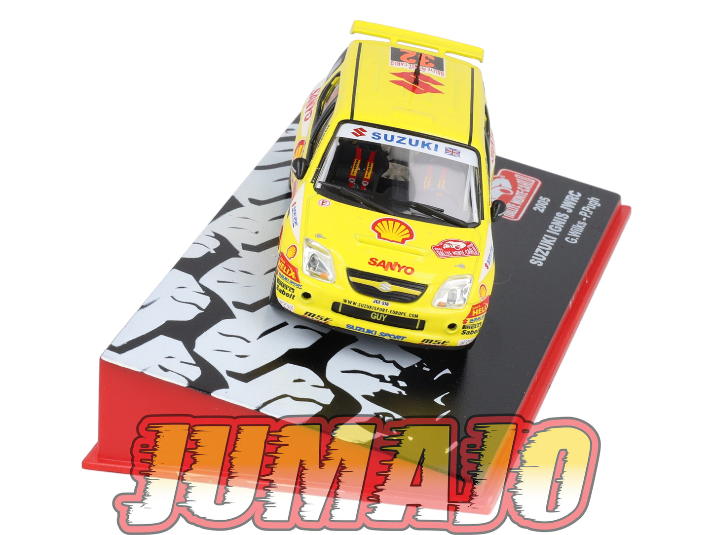 RMC16 Voiture 1/43 IXO Altaya Rallye monte-carlo SUZUKI Ignis JWRC G.Wilks 2005 #32