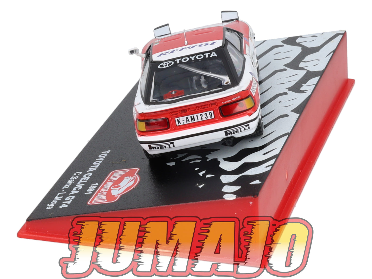 RMC17 Voiture 1/43 IXO Altaya Rallye TOYOTA Celica GT4 C.Sainz 1991 #2 Monte-carlo