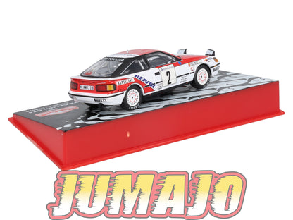 RMC17 Voiture 1/43 IXO Altaya Rallye TOYOTA Celica GT4 C.Sainz 1991 #2 Monte-carlo