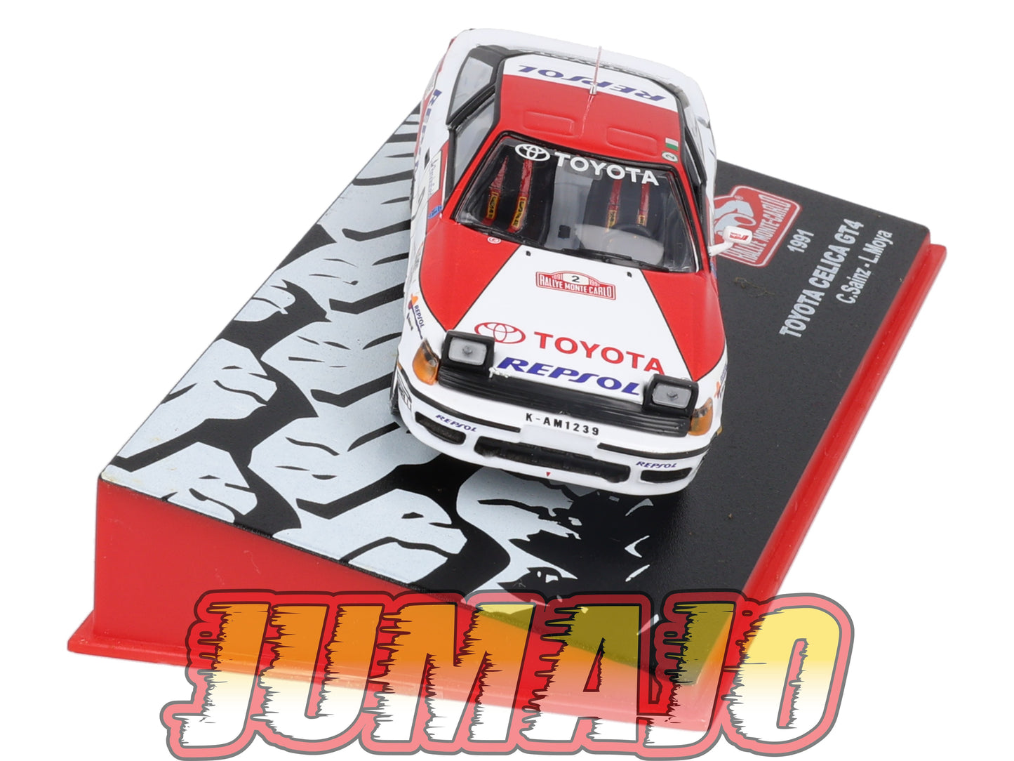 RMC17 Voiture 1/43 IXO Altaya Rallye TOYOTA Celica GT4 C.Sainz 1991 #2 Monte-carlo