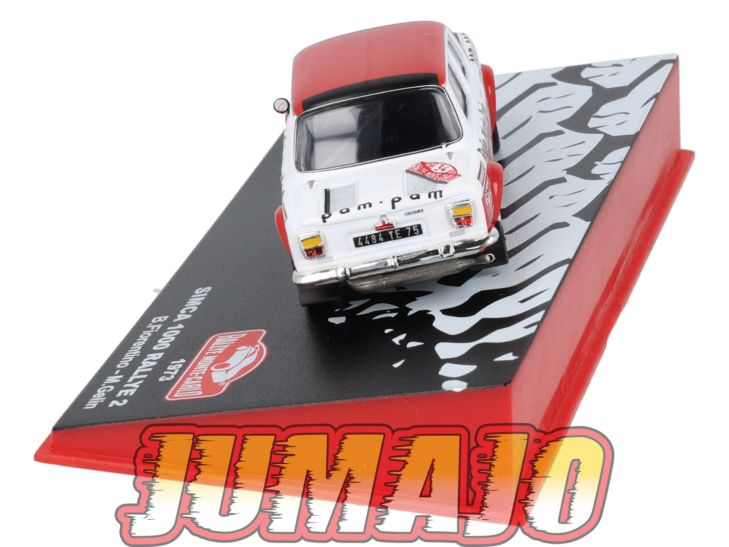 RMC18 Voiture 1/43 IXO Altaya Rallye Monte-carlo SIMCA 1000 Rallye2 1973 #34 B.Fiorentino Occasion