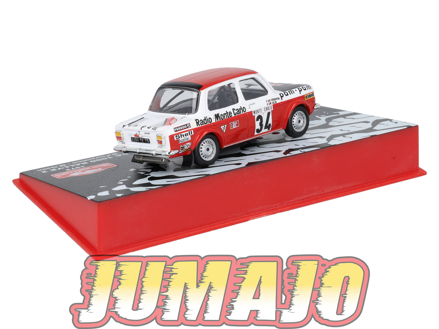 RMC18 Voiture 1/43 IXO Altaya Rallye Monte-carlo SIMCA 1000 Rallye2 1973 #34 B.Fiorentino Occasion