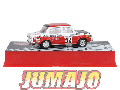 RMC18 Voiture 1/43 IXO Altaya Rallye Monte-carlo SIMCA 1000 Rallye2 1973 #34 B.Fiorentino Occasion