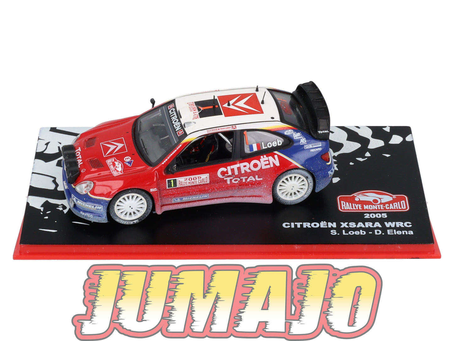 RMC1 Voiture 1/43 IXO Altaya Rallye CITROEN Xsara WRC S.Loeb 2005 #1 Monte-carlo