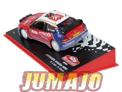 RMC1 Voiture 1/43 IXO Altaya Rallye CITROEN Xsara WRC S.Loeb 2005 #1 Monte-carlo