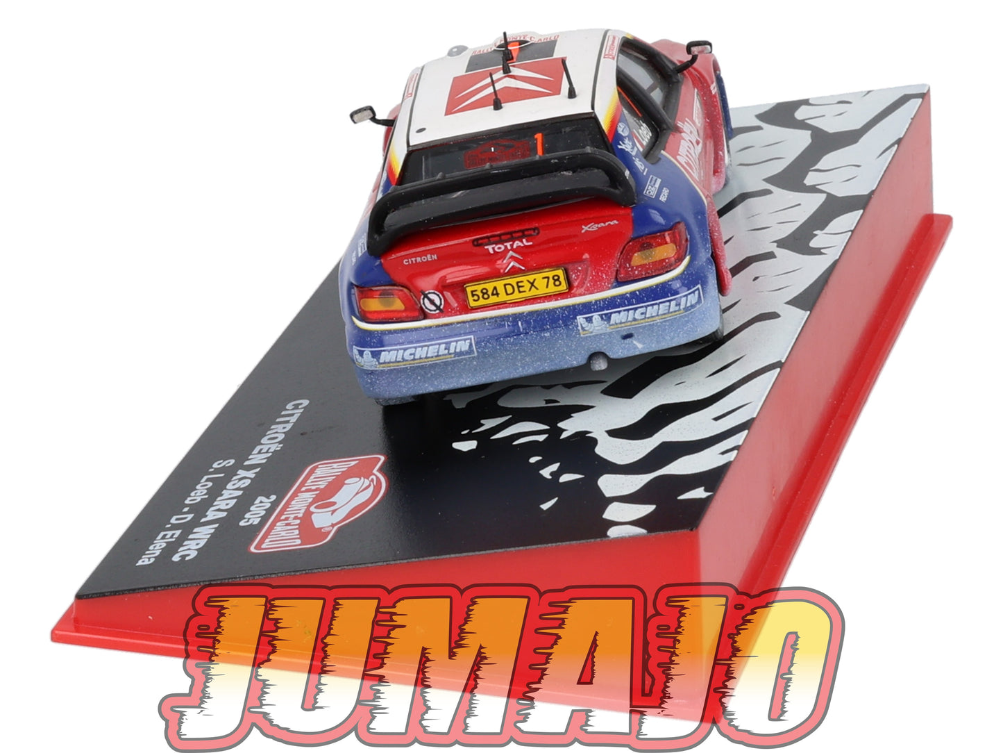 RMC1 Voiture 1/43 IXO Altaya Rallye CITROEN Xsara WRC S.Loeb 2005 #1 Monte-carlo