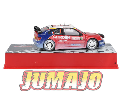 RMC1 Voiture 1/43 IXO Altaya Rallye CITROEN Xsara WRC S.Loeb 2005 #1 Monte-carlo