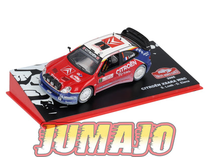 RMC1 Voiture 1/43 IXO Altaya Rallye CITROEN Xsara WRC S.Loeb 2005 #1 Monte-carlo