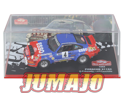 RMC2 Voiture 1/43 IXO Altaya Rallye Monte-carlo PORSCHE 911SC 1982 #4