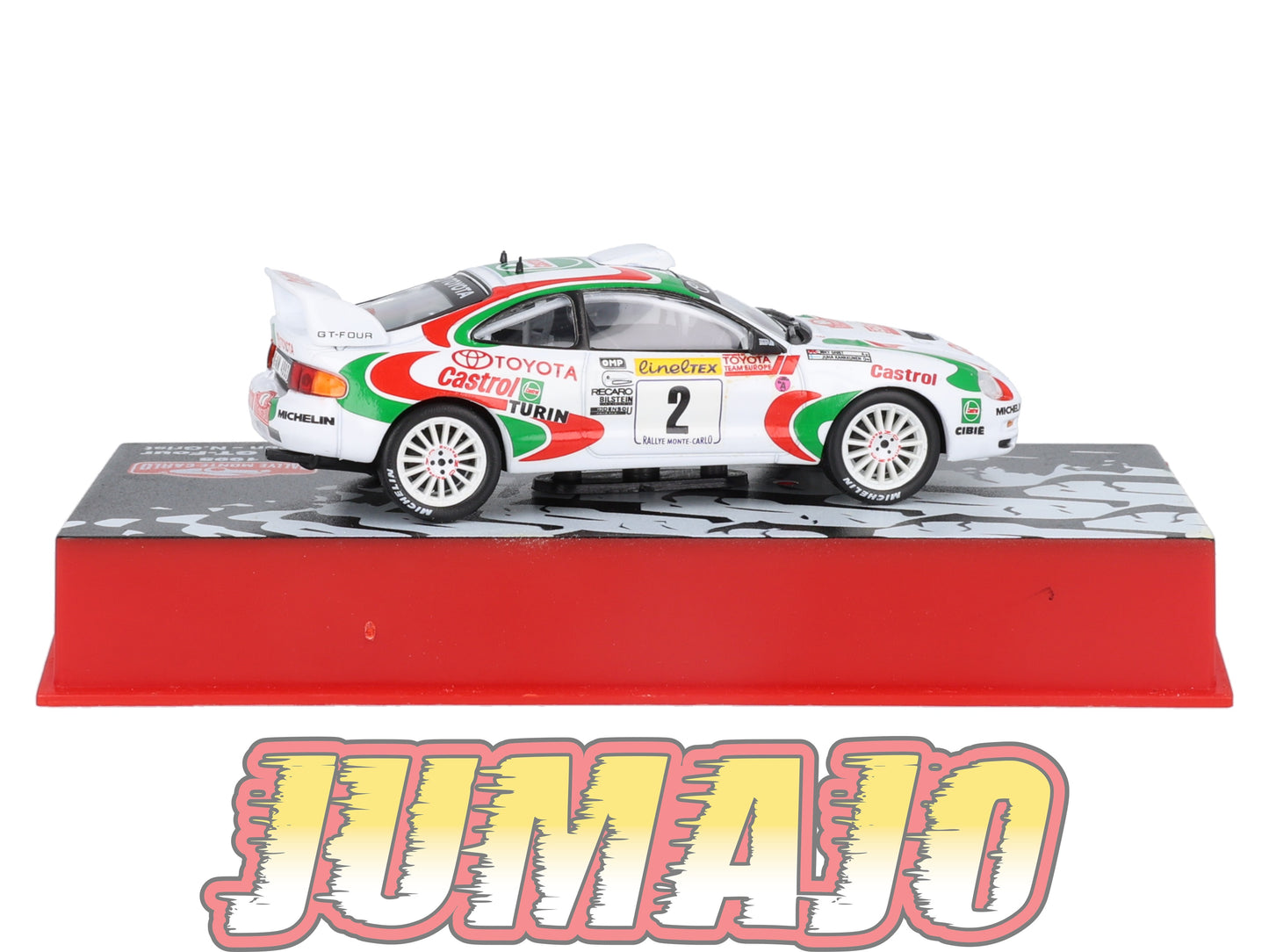 RMC31 Voiture 1/43 IXO Altaya Rallye Monte-Carlo TOYOTA Celica GT-Four 1995 #2 J.Kankkunen
