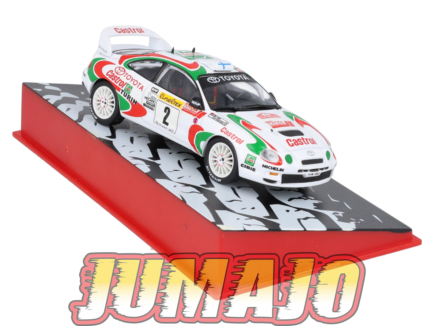 RMC31 Voiture 1/43 IXO Altaya Rallye Monte-Carlo TOYOTA Celica GT-Four 1995 #2 J.Kankkunen