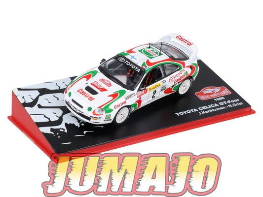 RMC31 Voiture 1/43 IXO Altaya Rallye Monte-Carlo TOYOTA Celica GT-Four 1995 #2 J.Kankkunen
