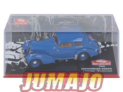 RMC33 Voiture 1/43 IXO Altaya Rallye HOTCHKISS 686GS J.Trévoux 1949 Monte-carlo