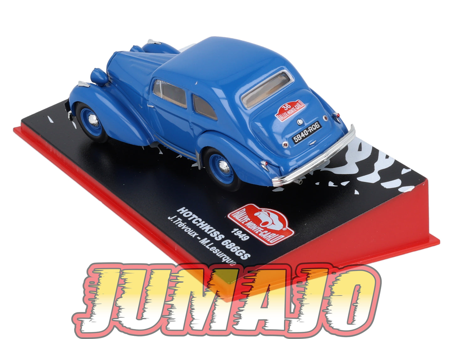 RMC33 Voiture 1/43 IXO Altaya Rallye HOTCHKISS 686GS J.Trévoux 1949 Monte-carlo