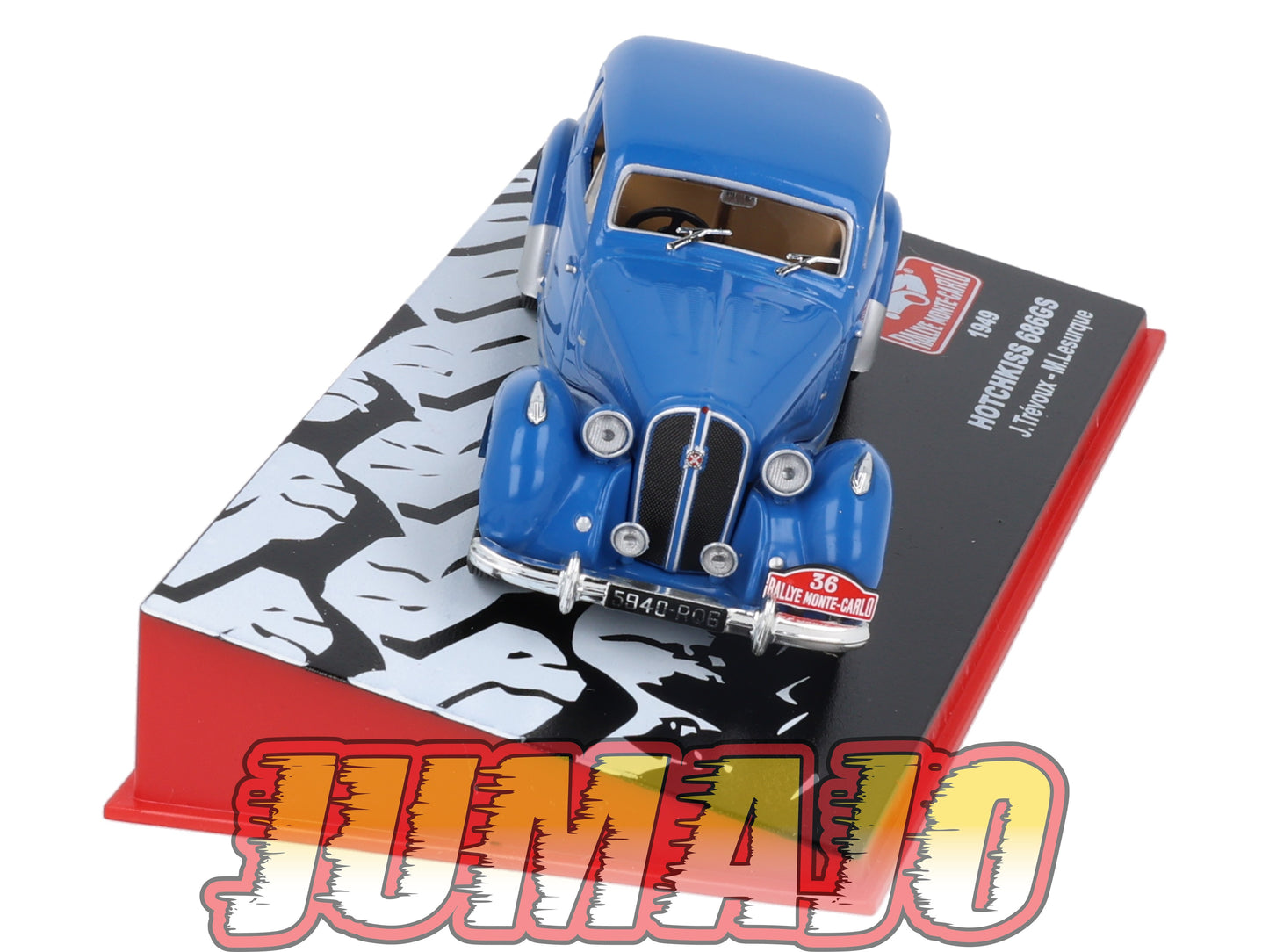 RMC33 Voiture 1/43 IXO Altaya Rallye HOTCHKISS 686GS J.Trévoux 1949 Monte-carlo