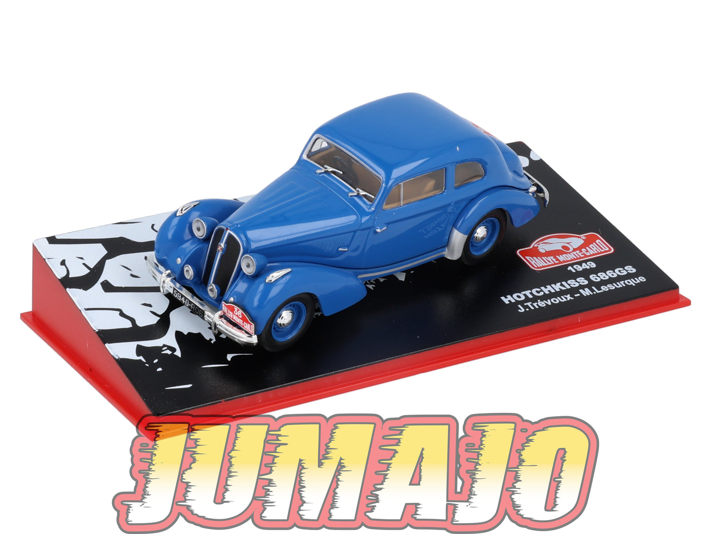 RMC33 Voiture 1/43 IXO Altaya Rallye HOTCHKISS 686GS J.Trévoux 1949 Monte-carlo