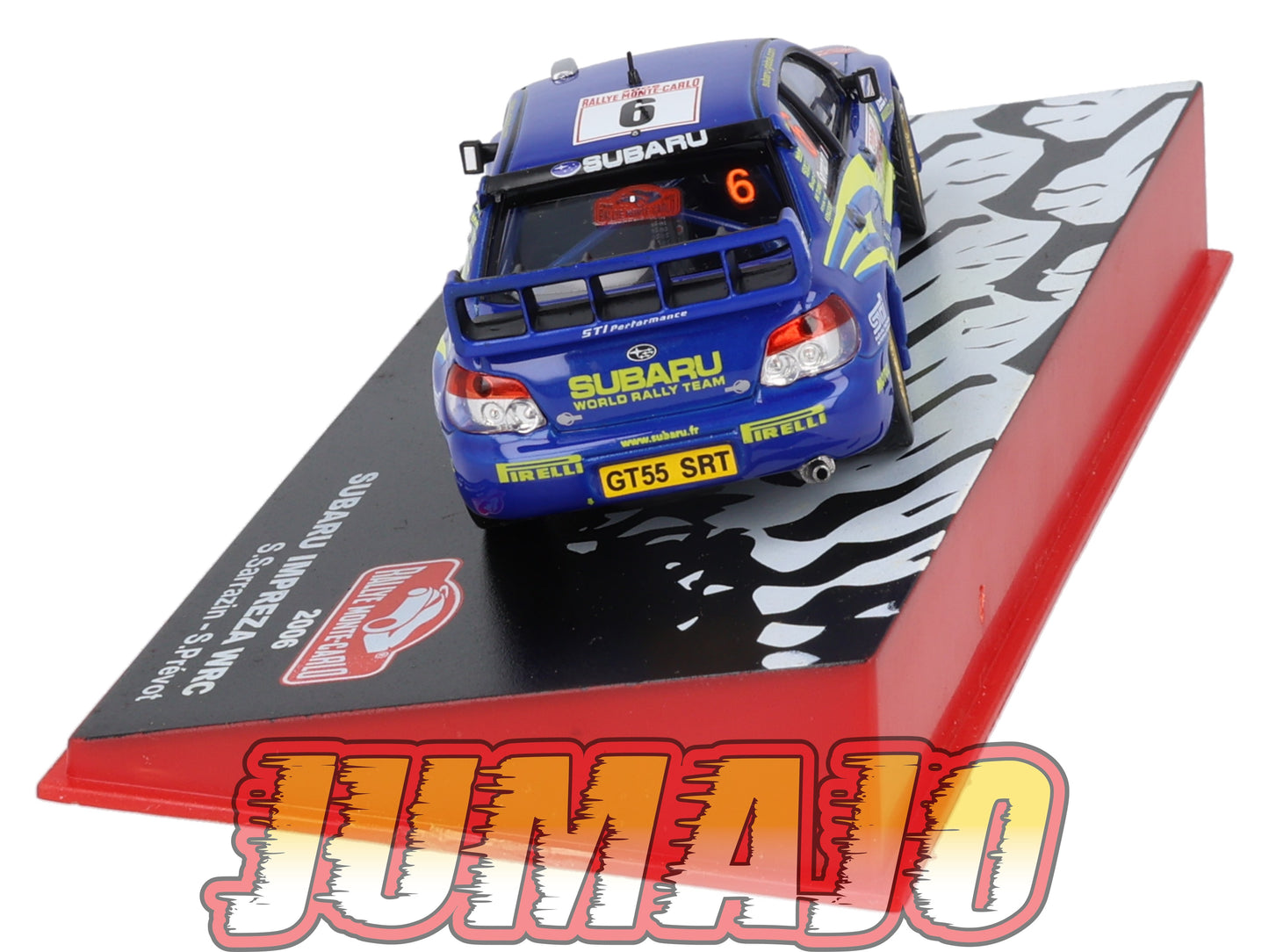 RMC34 Voiture 1/43 IXO Altaya Rallye SUBARU Impreza WRC S.Sarrazin 2006 #6 Monte-carlo