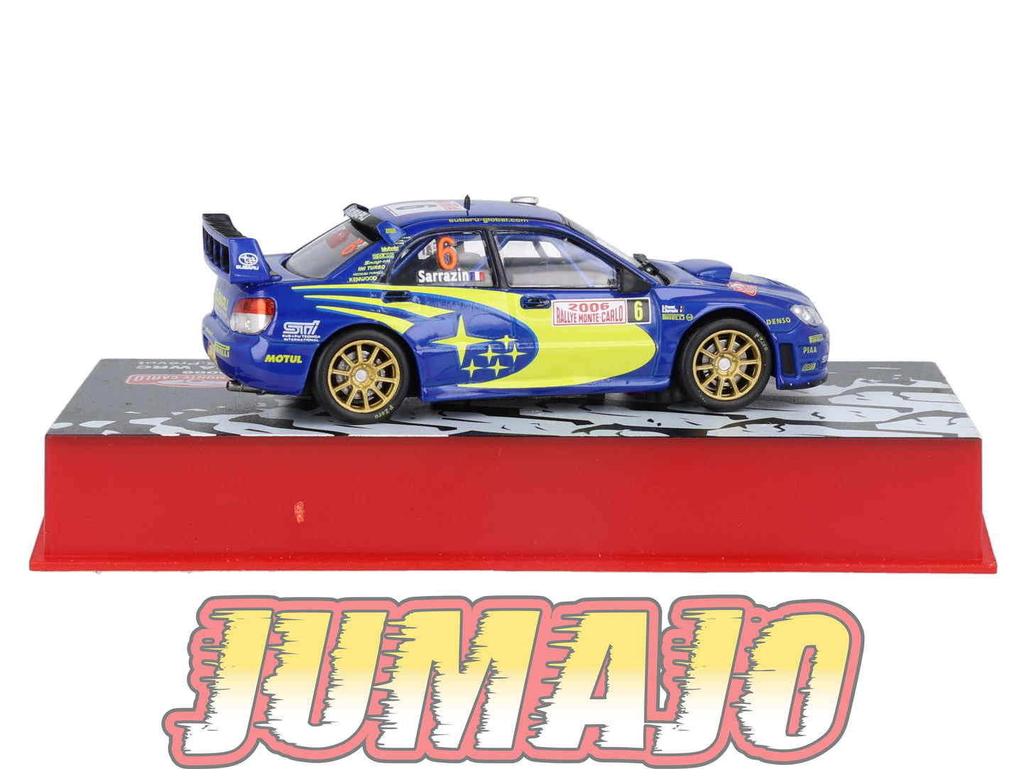 RMC34 Voiture 1/43 IXO Altaya Rallye SUBARU Impreza WRC S.Sarrazin 2006 #6 Monte-carlo